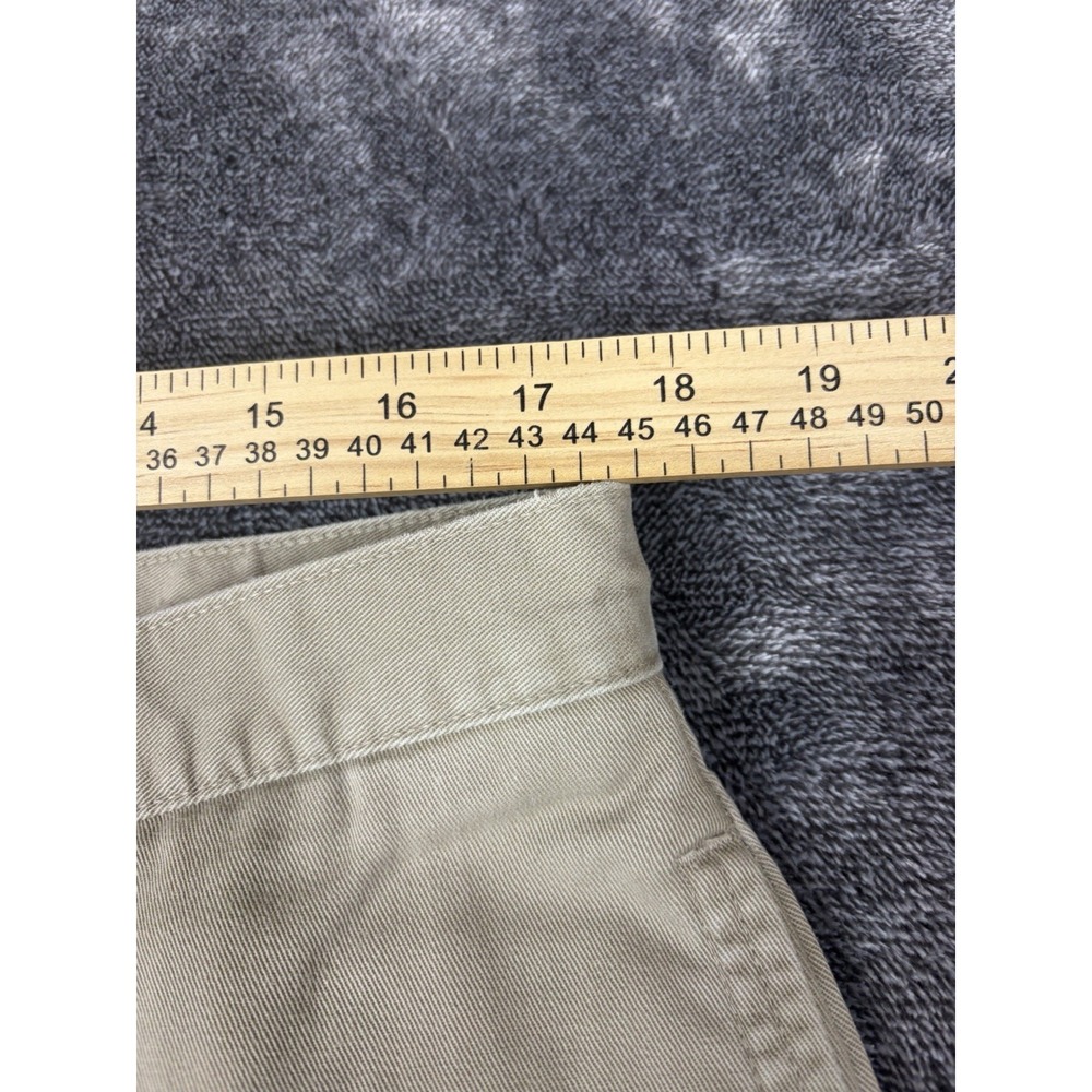 New Dockers Pleated Khaki Pants Size 38x32 Relaxed Fit Cotton Tan - Picture 2 of 9
